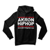 Black Akron Hip Hop Dot Com Hoodie