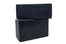 exfoliating vegan soap with pumice and coffee grounds in unisex fragrance