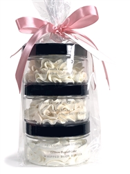 Set of 3 whipped body butters