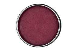 Natural edible blueberry lip scrub