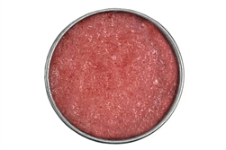 Natural edible strawberry lip scrub