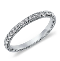 Artemis' Beloved Tripple Row MicropavÃ© Diamond Eternity Ring 4/5 ct. tw.