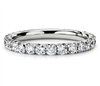 Pristine Memory French PavÃ© Diamond Eternity Ring in Platinum 1 ct. tw.