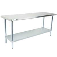 6 ft. Stainless Steel Table