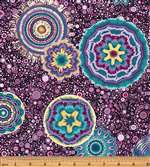 Benartex Circle Play - Circle Play Purple 10060-66 Half yard