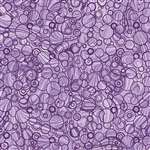 Benartex Circle Play - Circle With Marbletonal Purple 10068-66 Half yard