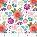 Northcott Forest Frolic 23100-10 Half Yard