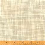 Windham Fabrics Butter Pecan - Cross Hatch by Whistler Studios 39045-2 Half Yard