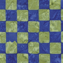 Kaffe Fassett - Artisan - Chess - Cobalt BKKF006.0COBA Half Yard