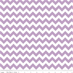 Small Chevron Lavendar C340-120 Half Yard