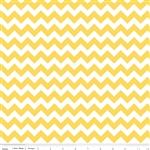 Small Chevron Yellow C340-50 Half Yard