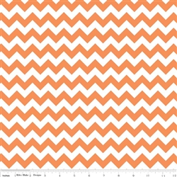 Small Chevron Orange C340-60 Half Yard