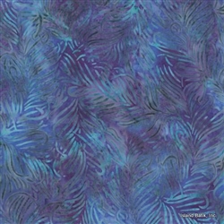 Batik Cotton Island Batik Blue Bayou KG07-M1 Half Yard