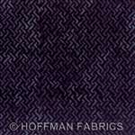 Hoffman Bali Handpaints L2564-128 Maze Midnight Half Yard