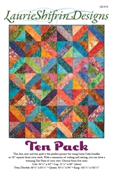 Ten Pack Quilt Pattern