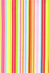 Timeless Treasures Tweet Multi Stripe-C9246-Red Half Yard