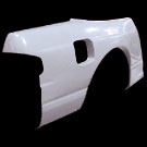 ORIGIN NISSAN SILVIA S13 FENDERS ( JDM SILVIA FRONT WITH COUPE TRUNK ONLY) - REAR FENDERS 50MM - Type 2