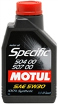 MOTUL SPECIFIC 504 00 507 00 - 5W30