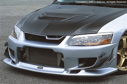 C-WEST EVO/CT9A FRONT BUMPER FRP (Evo 8 & 9)