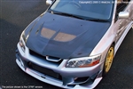 C-WEST EVO/CT9A AERO BONNET (Evo 8 & 9) CFRP