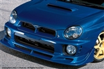 C-WEST GD/Impreza FRONT HALF SPOILER (ZENKI) PUR '02-'03