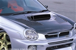 C-WEST GD/Impreza LIGHT WEIGHT BONNET WITHOUT LOUVER (ZENKI) PCC