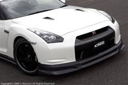 C-WEST R35 GT-R FRONT HALFSPOILER PFRP