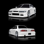 ORIGIN - NISSAN SILVIA S13 URBAN ( JDM SILVIA FRONT WITH COUPE TRUNK ONLY) FULLKIT (WITH DOOR PANELS)