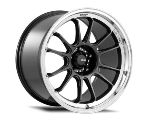 KONIG HYPERGRAM 18x10.5 5X114.3 ET25 METALLIC CARBON W/ MACHINED LIP (set of four)