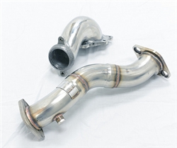 MXP DOWN PIPE MITSUBISHI EVOLUTION 10 77MM WITH O2 HOUSING T304
