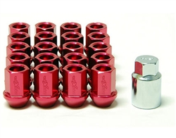 MXP OPEN ENDED FORGED NUTS RED