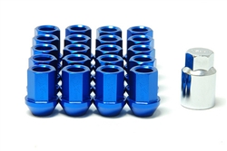 MXP OPEN ENDED FORGED NUTS BLUE