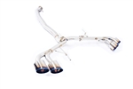 MXP EXHAUST SYSTEM NISSAN GTR (R35) 89MM-60mm STRAIGHT TYPE T304