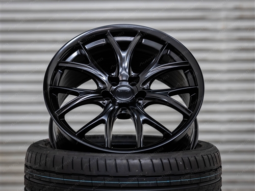 ZEV RDSTR 19x9.0 +35 5x114.3 Tesla (Satin Black) SET OF FOUR