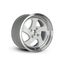 Whistler Kr1 Wheel 16X8 4X114.3 +20 Offset - White/Machined Lip