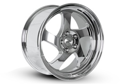 Whistler Kr1 Wheel 18X9.5 5X114.3 +35 Offset - Polished Chrome