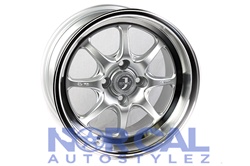 Enkei J Speed 15X8 +25 4X100 Silver