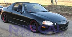 93-97 Honda Del Sol Type R Style Front Lip