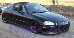 93-97 Honda Del Sol Type R Style Front Lip