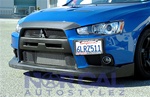 2008-2010 Mitsubishi Evo X Oem Style Front Lip