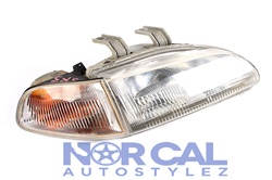 92-95 Honda Civic 2/3Dr Jdm Stanley Headlights With Corner Pair Eg6 Sir