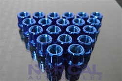 Open End Muteki Tuner Style Lug Nuts Blue