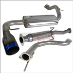 88-91 Honda Crx Burn Tip Catback Exhaust Muffler System