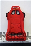 Sparco Evo2 Plus Style Red FRP Seat