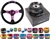 Nrg Quick Release Combo Nrg Limited Edition 350Mm Sport Steering Wheel (3" Deep) Purple W/ Purple Double Center Markings