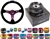 Nrg Quick Release Combo Nrg Limited Edition 350Mm Sport Suede Steering Wheel (3" Deep) Purple W/ Purple Double Center Markings