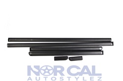 Jdm Thin Side Molding 92-95 Honda Civic 4Dr Sedan