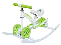 Mobo Wobo 2-in-1 Baby Rocking Balance Bike - Green
