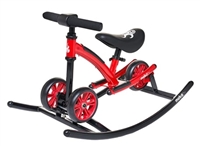 Mobo Wobo 2-in-1 Baby Rocking Balance Bike - Red