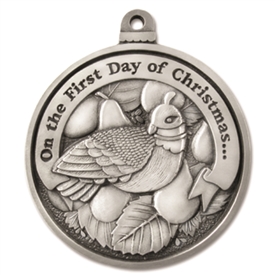 Engravable First Day of Christmas Ornament